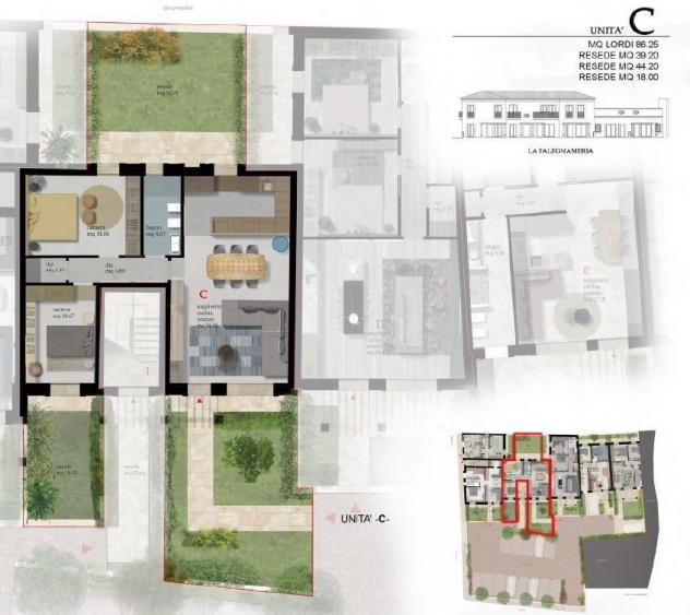 appartamento in vendita a Cascina