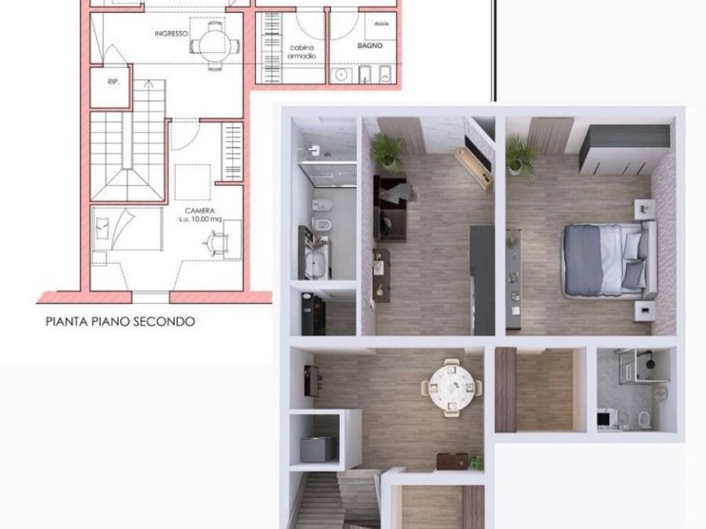 appartamento in vendita a Cascina in zona San Lorenzo a Pagnatico