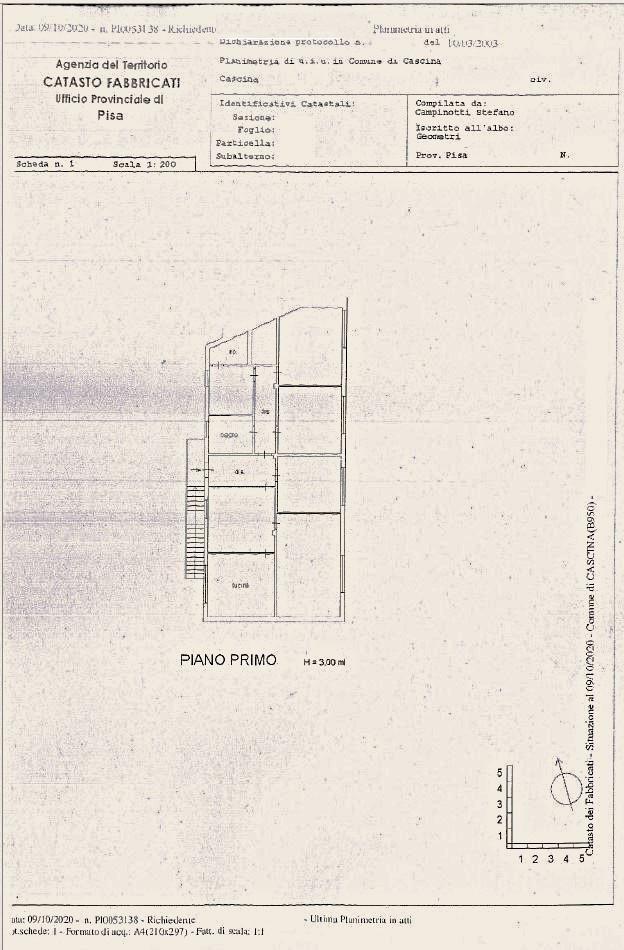 appartamento in vendita a Cascina in zona San Giorgio