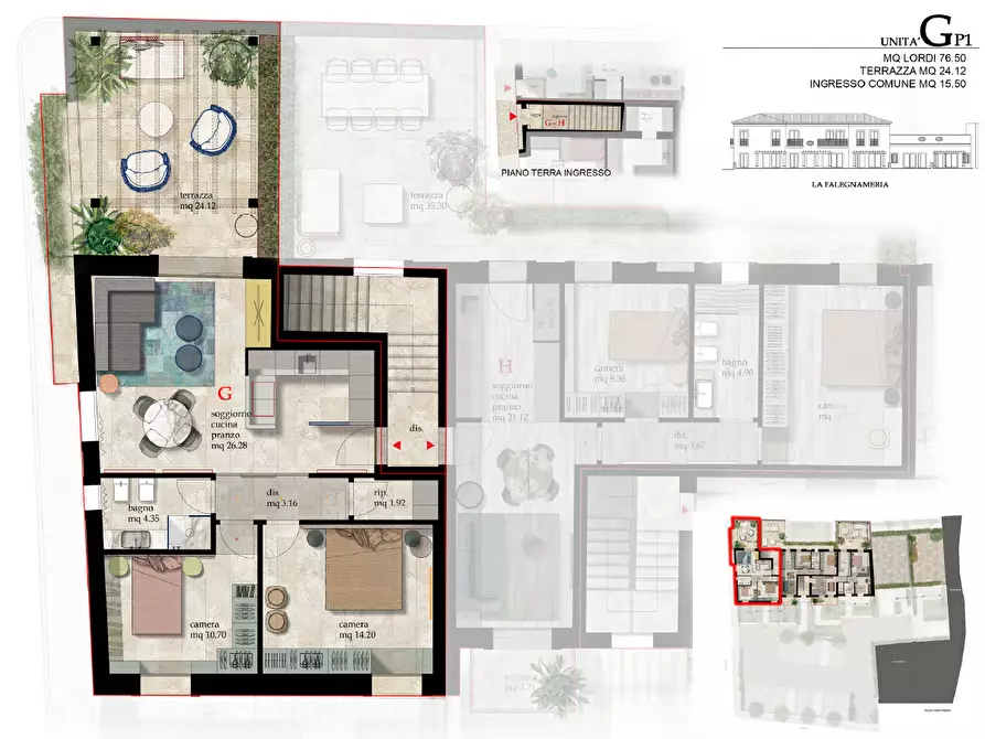 appartamento in vendita a Cascina