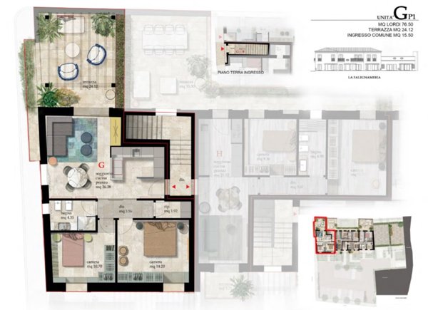 appartamento in vendita a Cascina