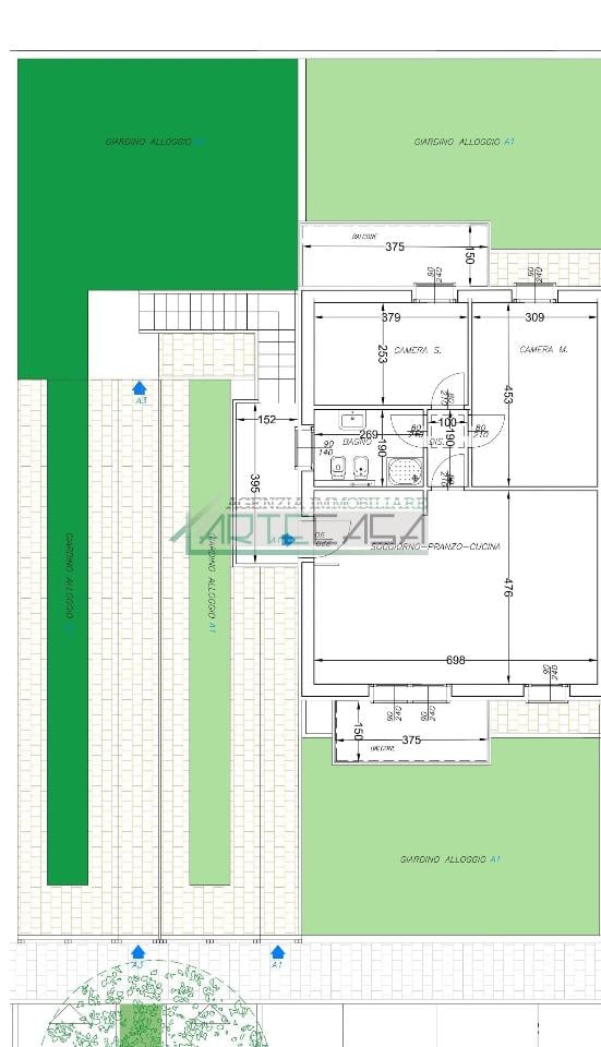 appartamento in vendita a Cascina in zona Visignano