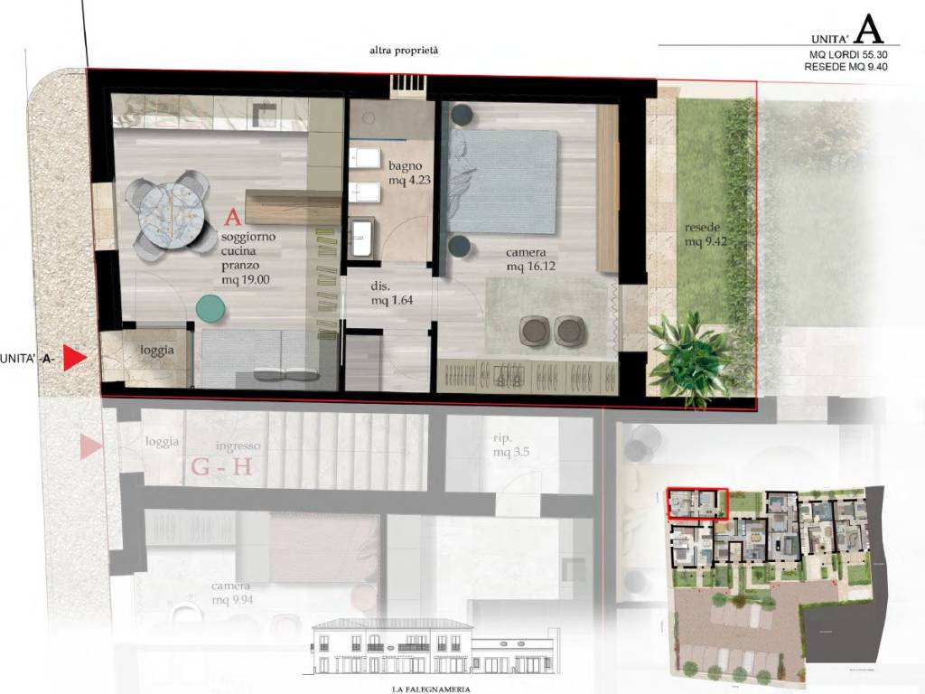 appartamento in vendita a Cascina