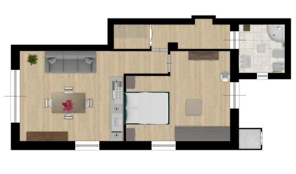 appartamento in vendita a Cascina