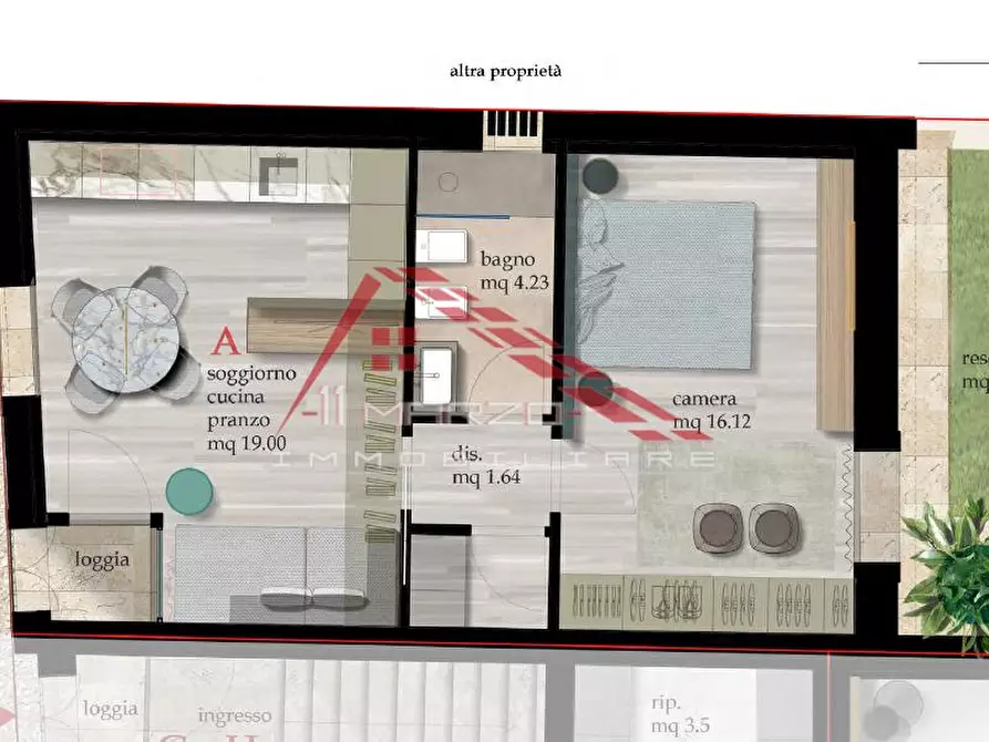 appartamento in vendita a Cascina