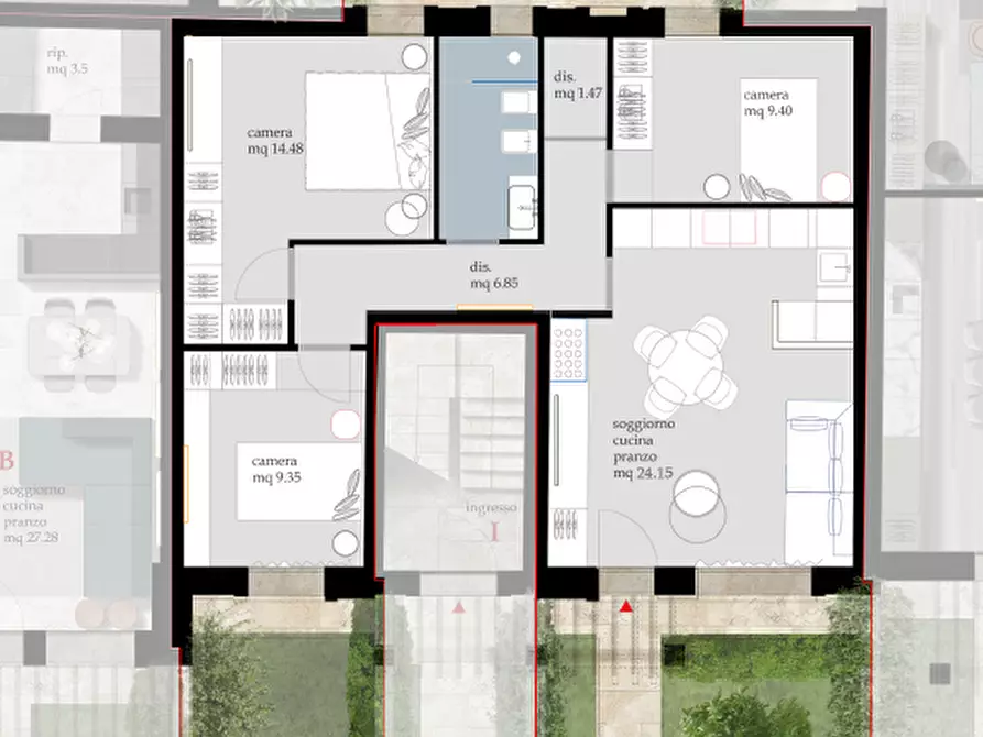 casale in vendita a Cascina
