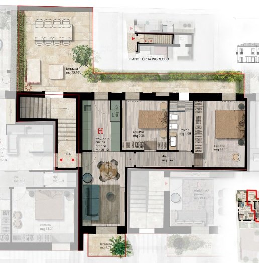 casale in vendita a Cascina