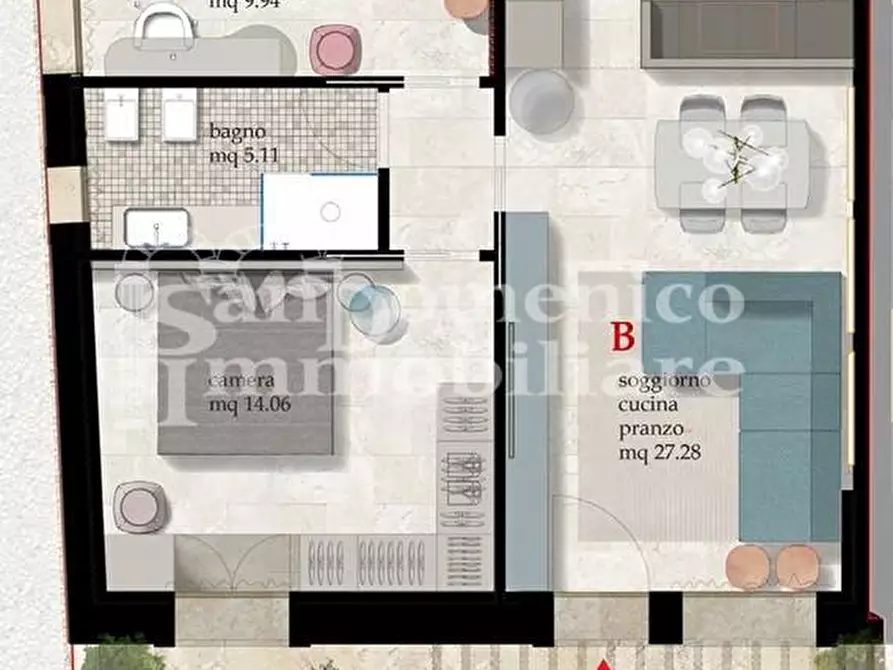 appartamento in vendita a Cascina