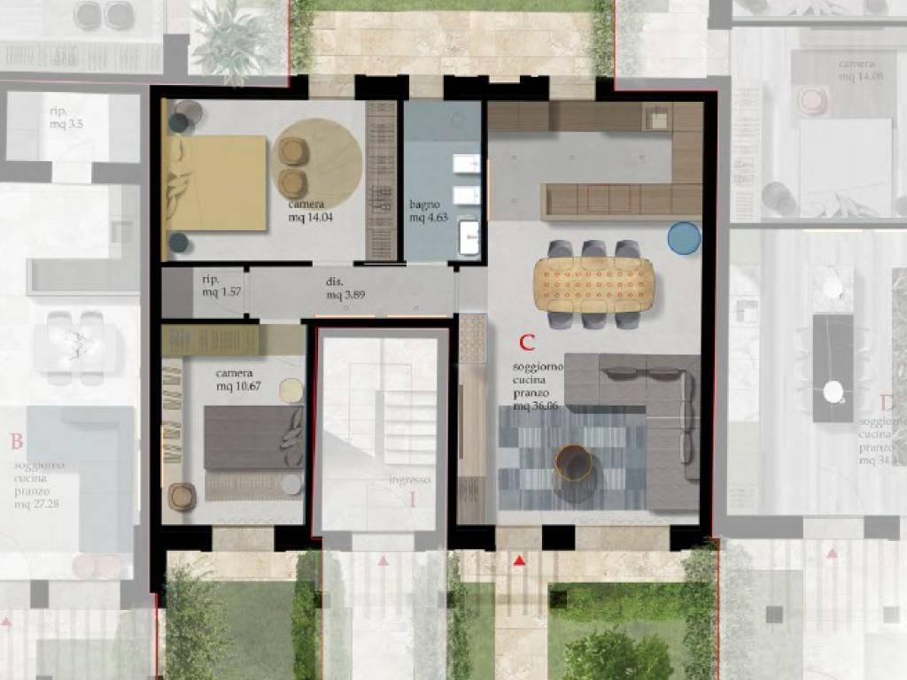 casale in vendita a Cascina