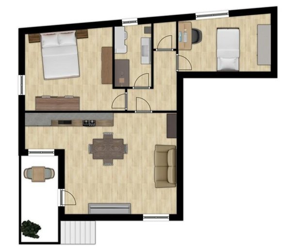 appartamento in vendita a Cascina