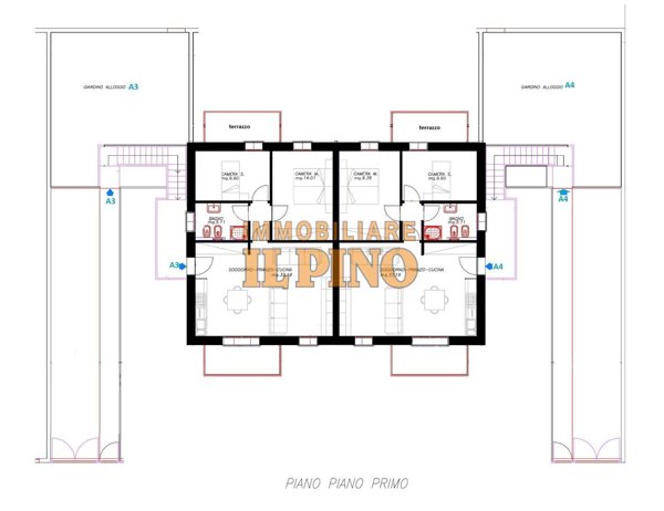 appartamento in vendita a Cascina in zona Visignano