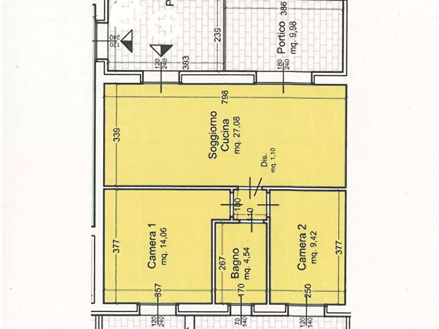 appartamento in vendita a Cascina