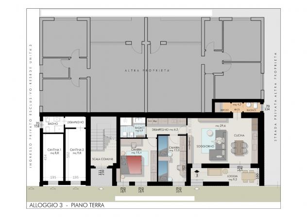 appartamento in vendita a Cascina