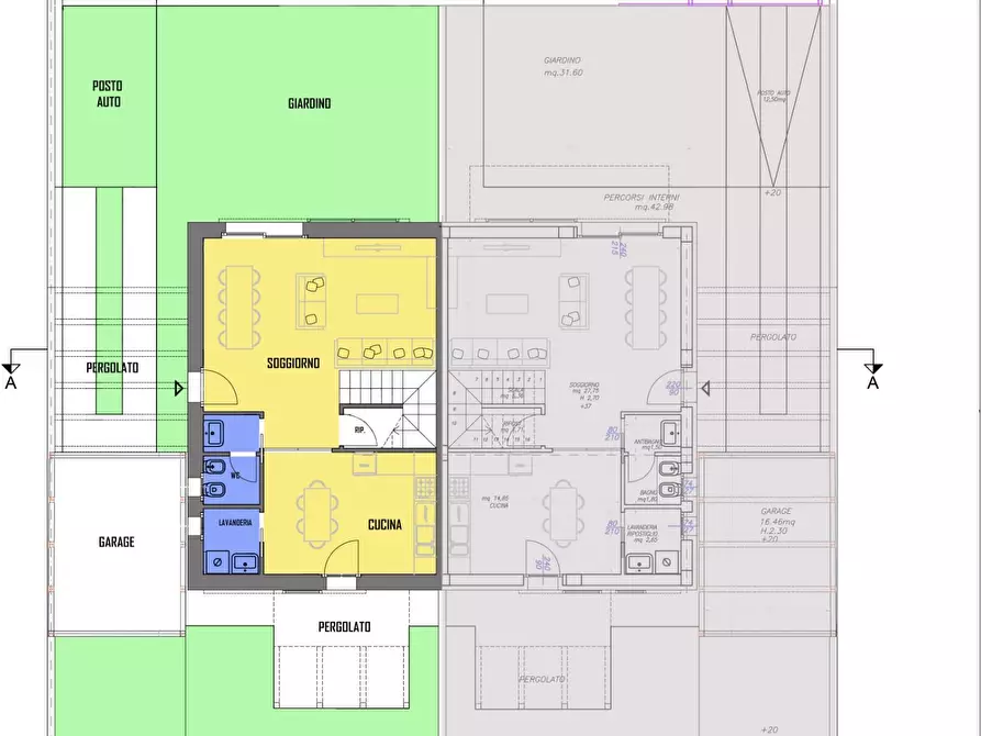 casa indipendente in vendita a Cascina in zona Visignano