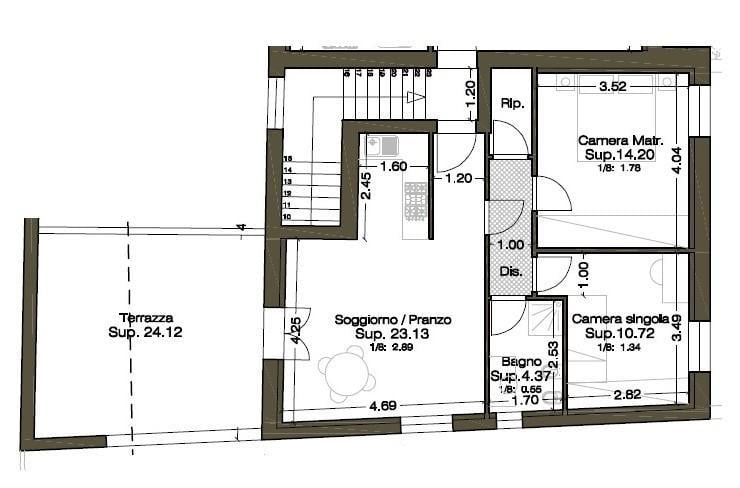 appartamento in vendita a Cascina