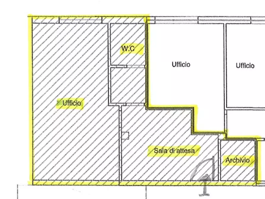 ufficio in vendita a Cascina