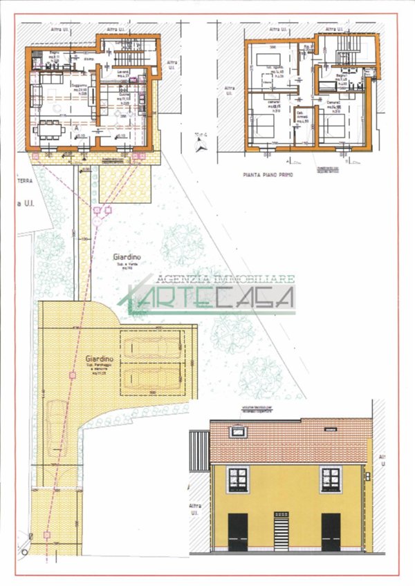 casa indipendente in vendita a Cascina in zona Navacchio