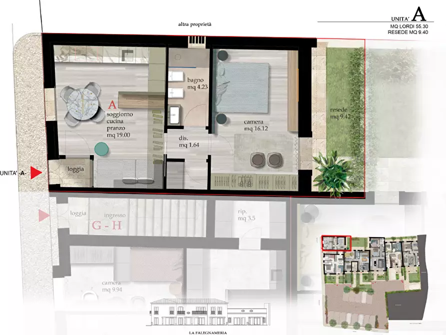 appartamento in vendita a Cascina