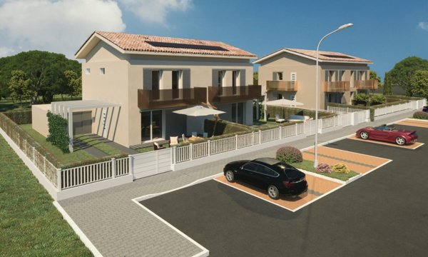 casa indipendente in vendita a Cascina in zona Visignano