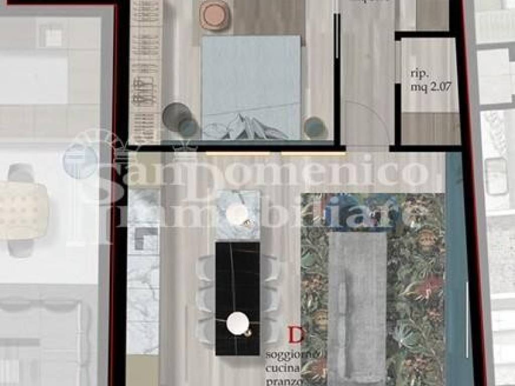 appartamento in vendita a Cascina