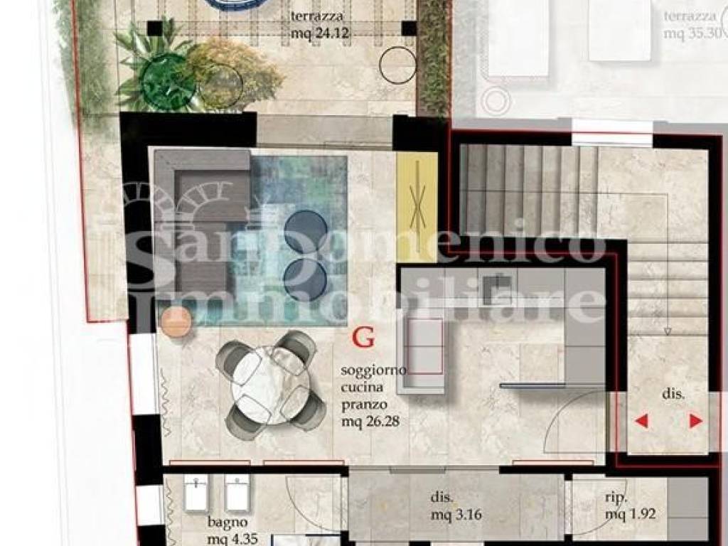 appartamento in vendita a Cascina