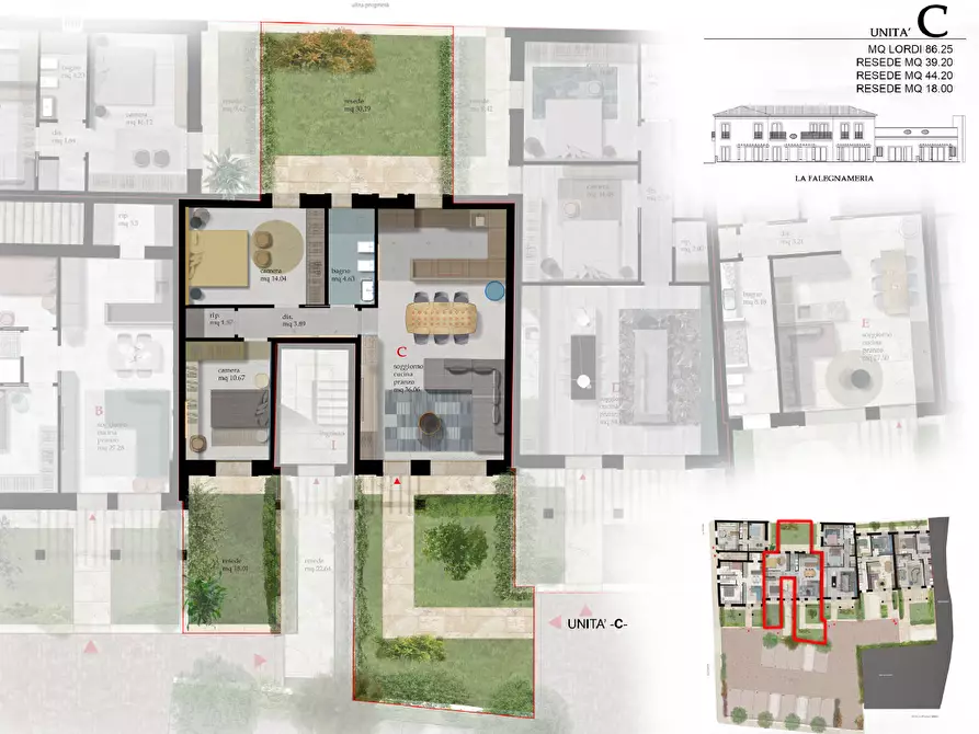 appartamento in vendita a Cascina