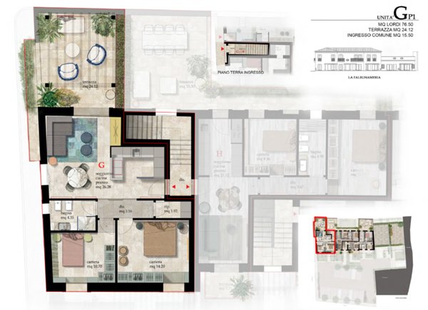 appartamento in vendita a Cascina
