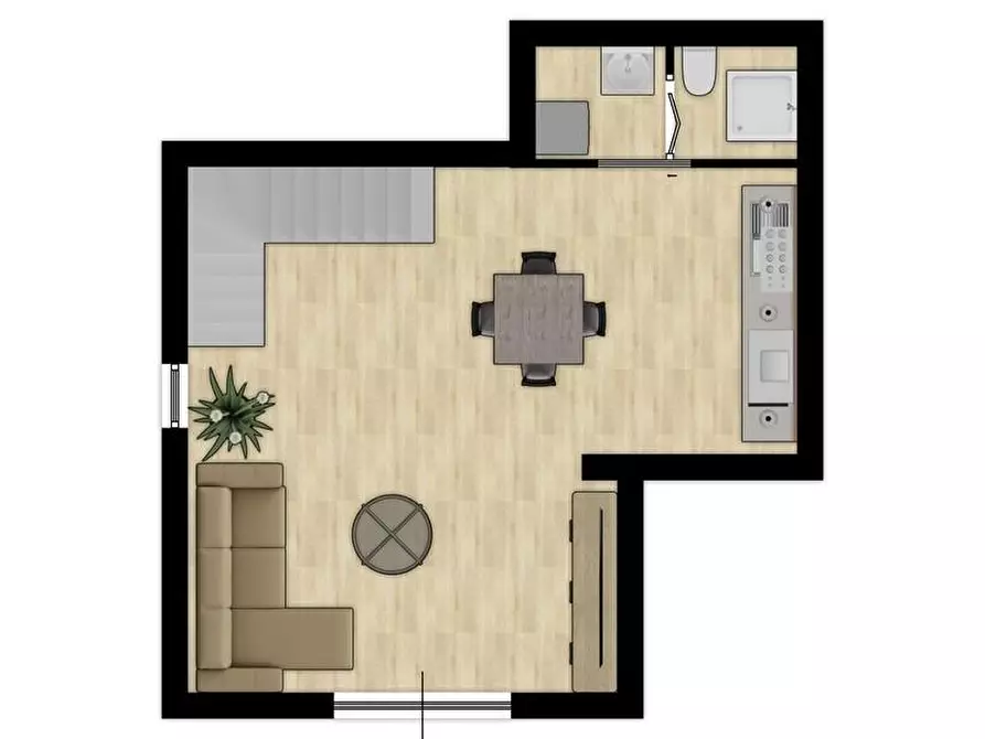 casa indipendente in vendita a Cascina