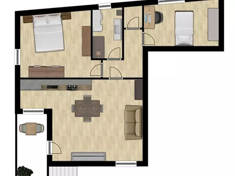 appartamento in vendita a Cascina