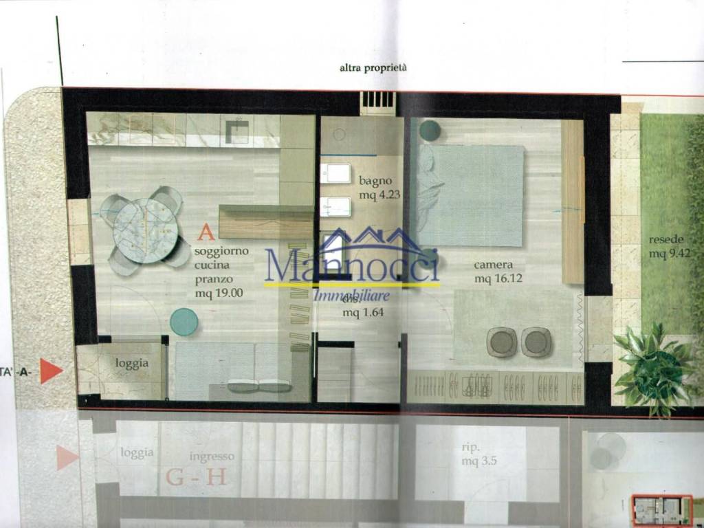 appartamento in vendita a Cascina in zona Titignano