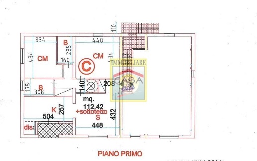 appartamento in vendita a Cascina