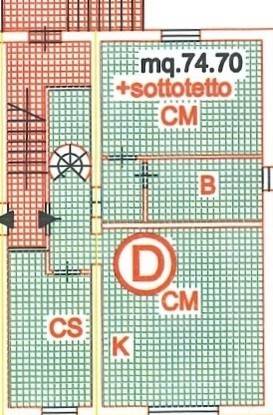 appartamento in vendita a Cascina