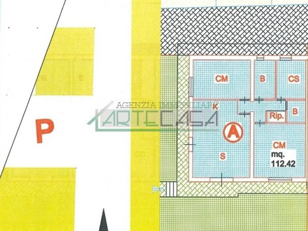 appartamento in vendita a Cascina