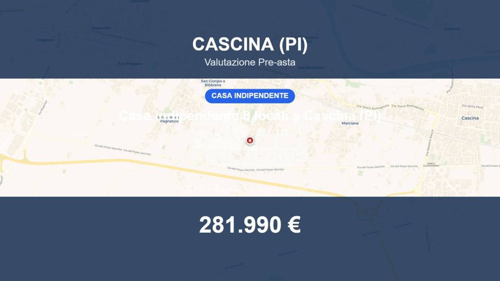 casa indipendente in vendita a Cascina in zona San Frediano a Settimo