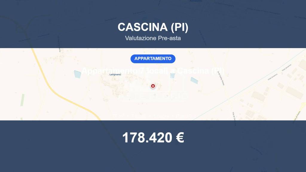 appartamento in vendita a Cascina in zona Latignano