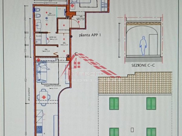 appartamento in vendita a Cascina in zona Marciana