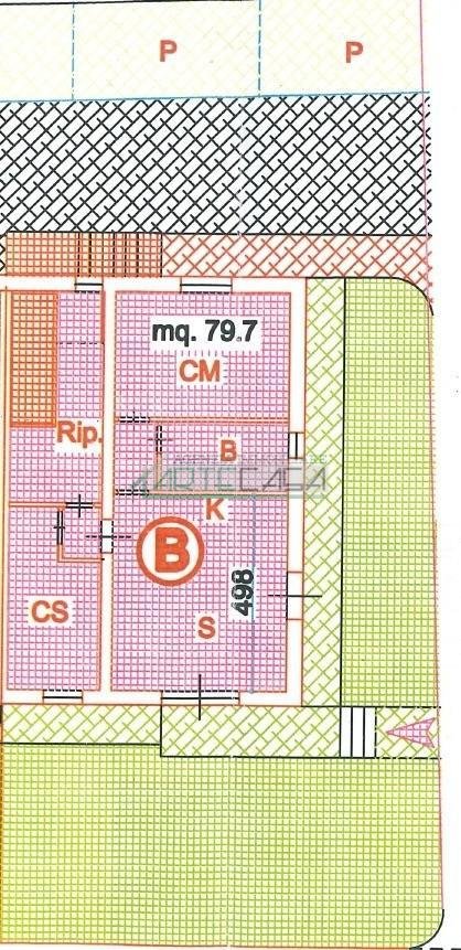 appartamento in vendita a Cascina