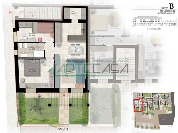 appartamento in vendita a Cascina