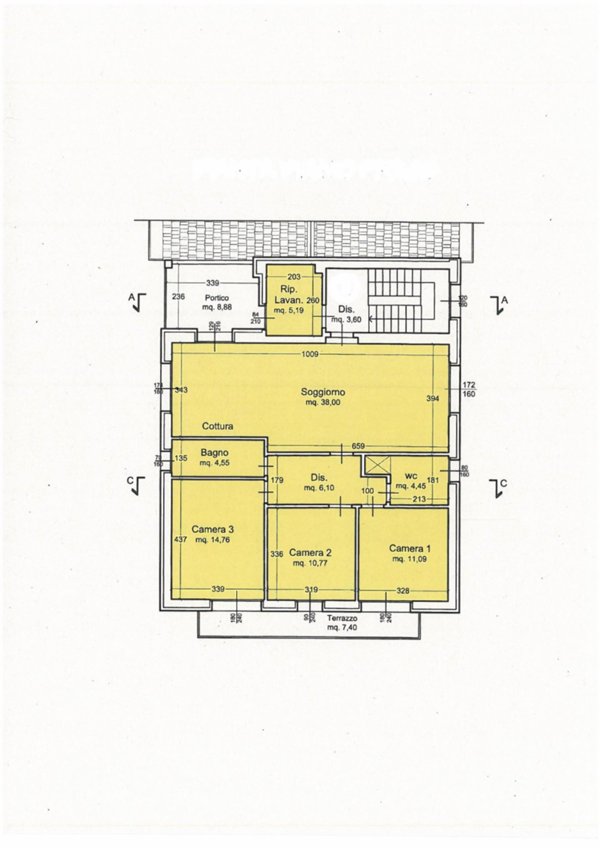 appartamento in vendita a Cascina