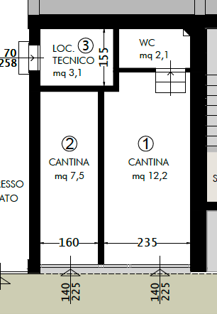 appartamento in vendita a Cascina in zona Marciana