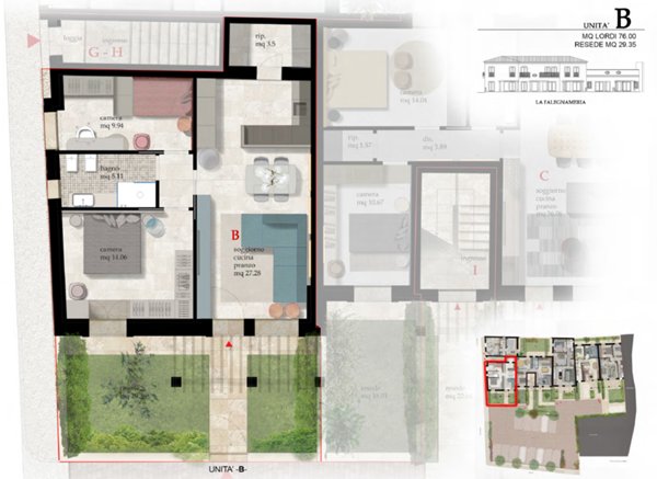 appartamento in vendita a Cascina in zona Marciana