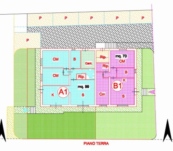 appartamento in vendita a Cascina