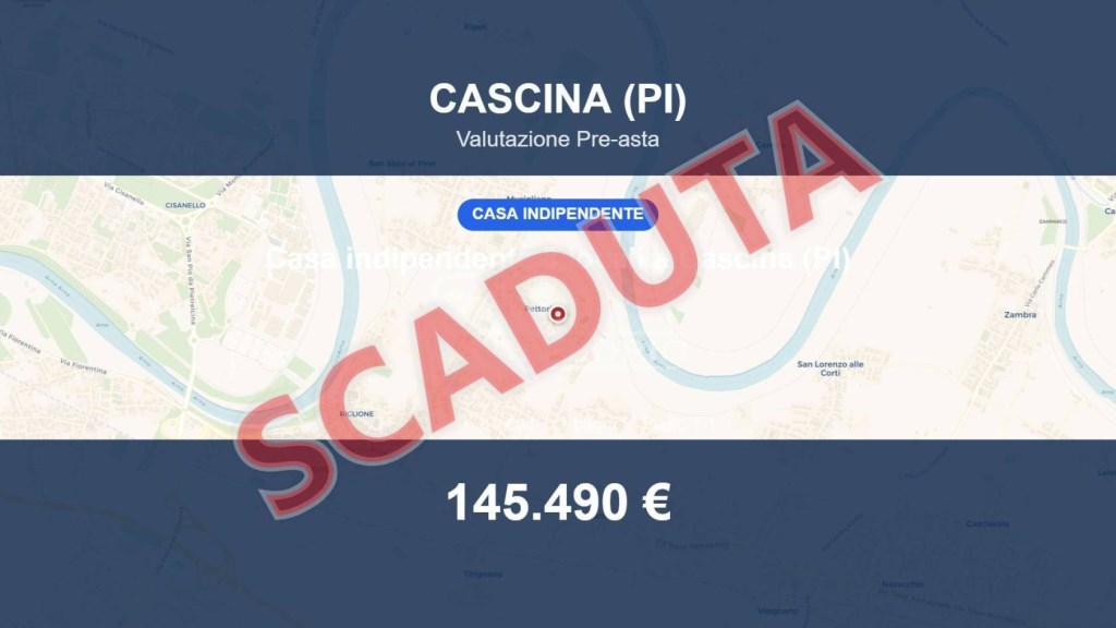 casa indipendente in vendita a Cascina in zona Musigliano