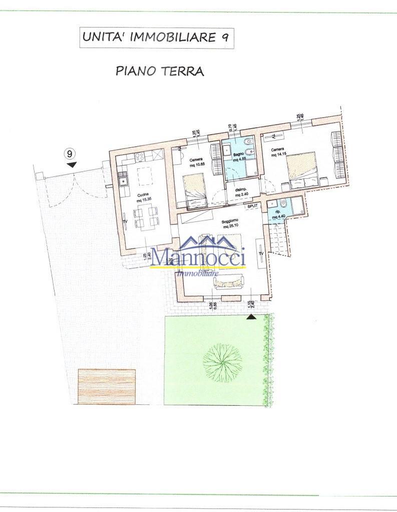 appartamento in vendita a Cascina in zona Marciana