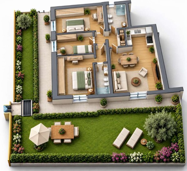 appartamento in vendita a Cascina in zona Marciana