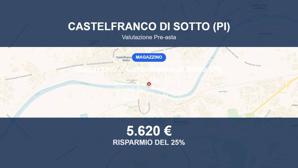 locale di sgombero in vendita a Castelfranco di Sotto