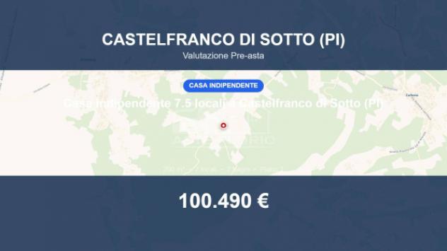 casa indipendente in vendita a Castelfranco di Sotto