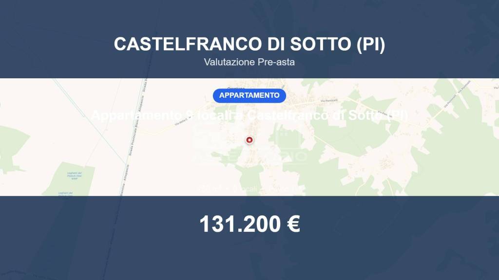 appartamento in vendita a Castelfranco di Sotto in zona Orentano
