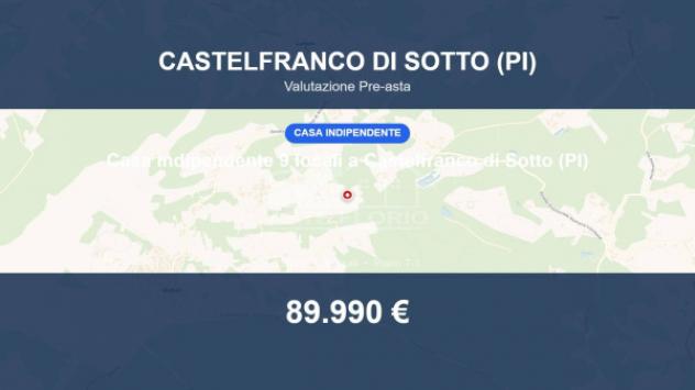 casa indipendente in vendita a Castelfranco di Sotto