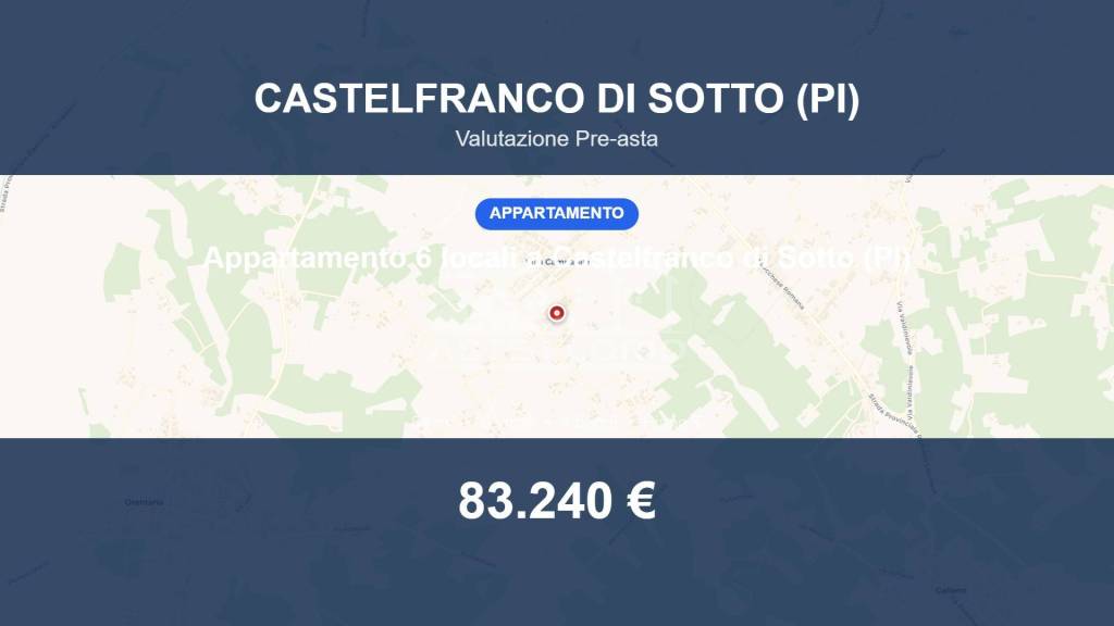 casa indipendente in vendita a Castelfranco di Sotto in zona Villa Campanile